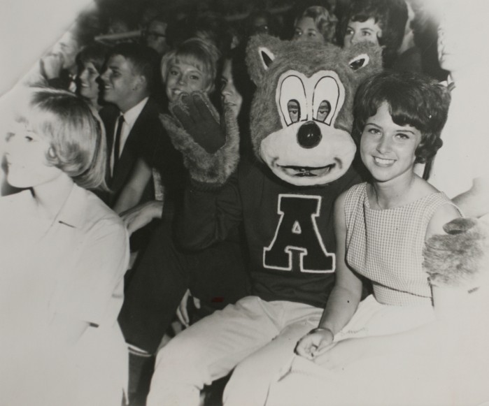 Wilbur and Wilma Wildcat through the years